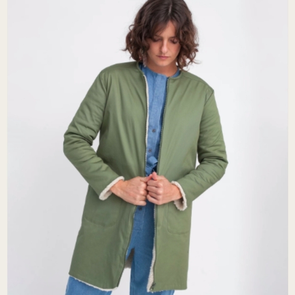 Loup Reversible Phoebe coat size S - Picture 3 of 14